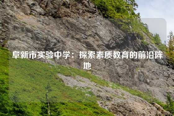 阜新市实验中学：探索素质教育的前沿阵地