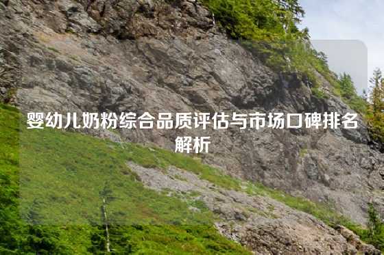 婴幼儿奶粉综合品质评估与市场口碑排名解析