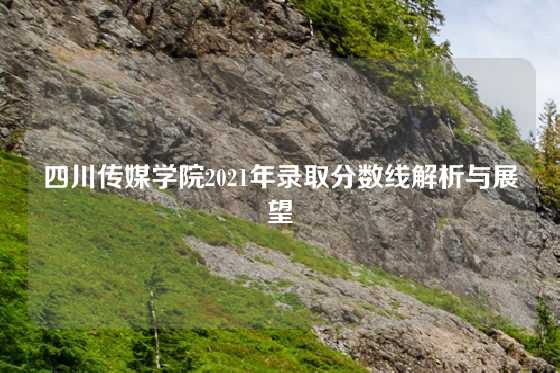 四川传媒学院2021年录取分数线解析与展望